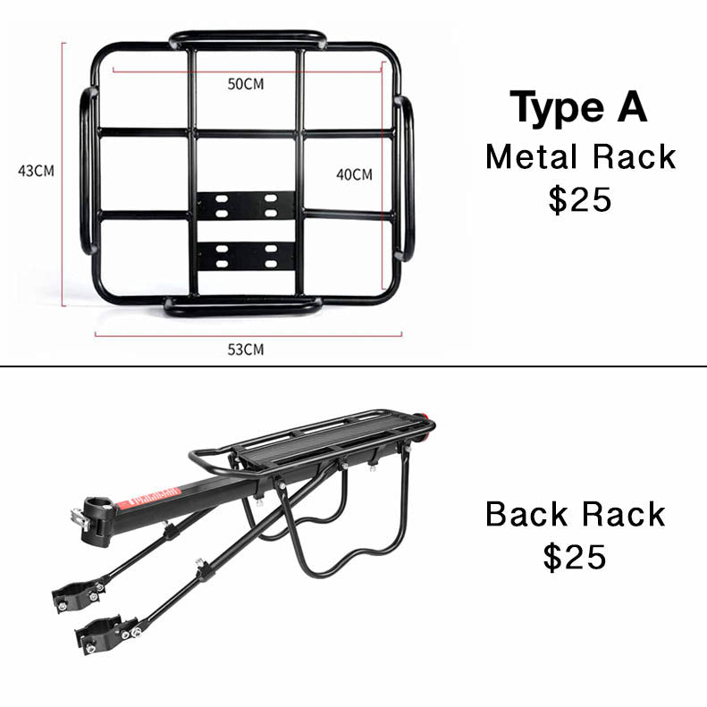 Metal Rack Back Rack Dashlab