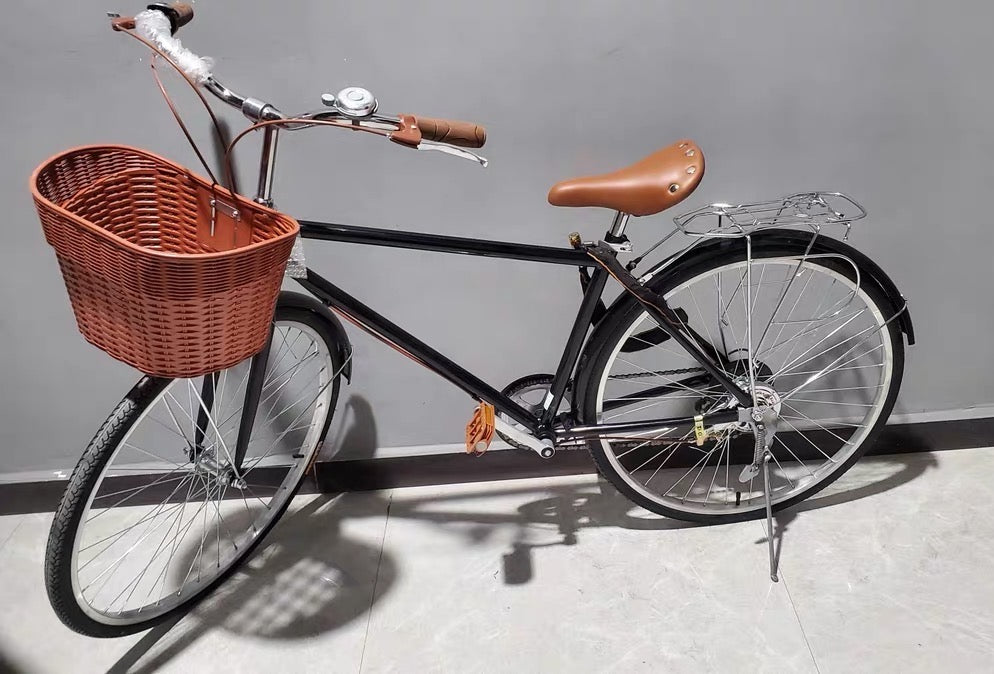 Bike with basket sales and gears