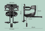 22 Inch Mini Velo [Black] Bicycle (With 7 Speed)