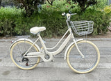 (NEW) 26" Lady Bike 7 Speed Gear Beige