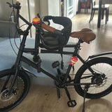 22 Inch Mini Velo [Black] Bicycle (With 7 Speed)