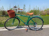 Vintage Bicycle 7 Speed Gear With Basket & Rear Rack