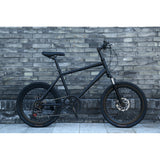 22 Inch Mini Velo [Black] Bicycle (With 7 Speed)